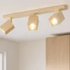 Plafoniere Moderne-Top Light kibo plafoniera da soffitto con 3 faretti led gu10 sabbia