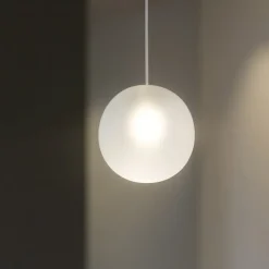 Lampade A Sospensione-Top Light Toplight lampada a sospensione moderna sfera bianca