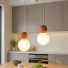 Lampadari Cucina-Top Light lampadario da cucina cottage due luci decentrate terra rossa