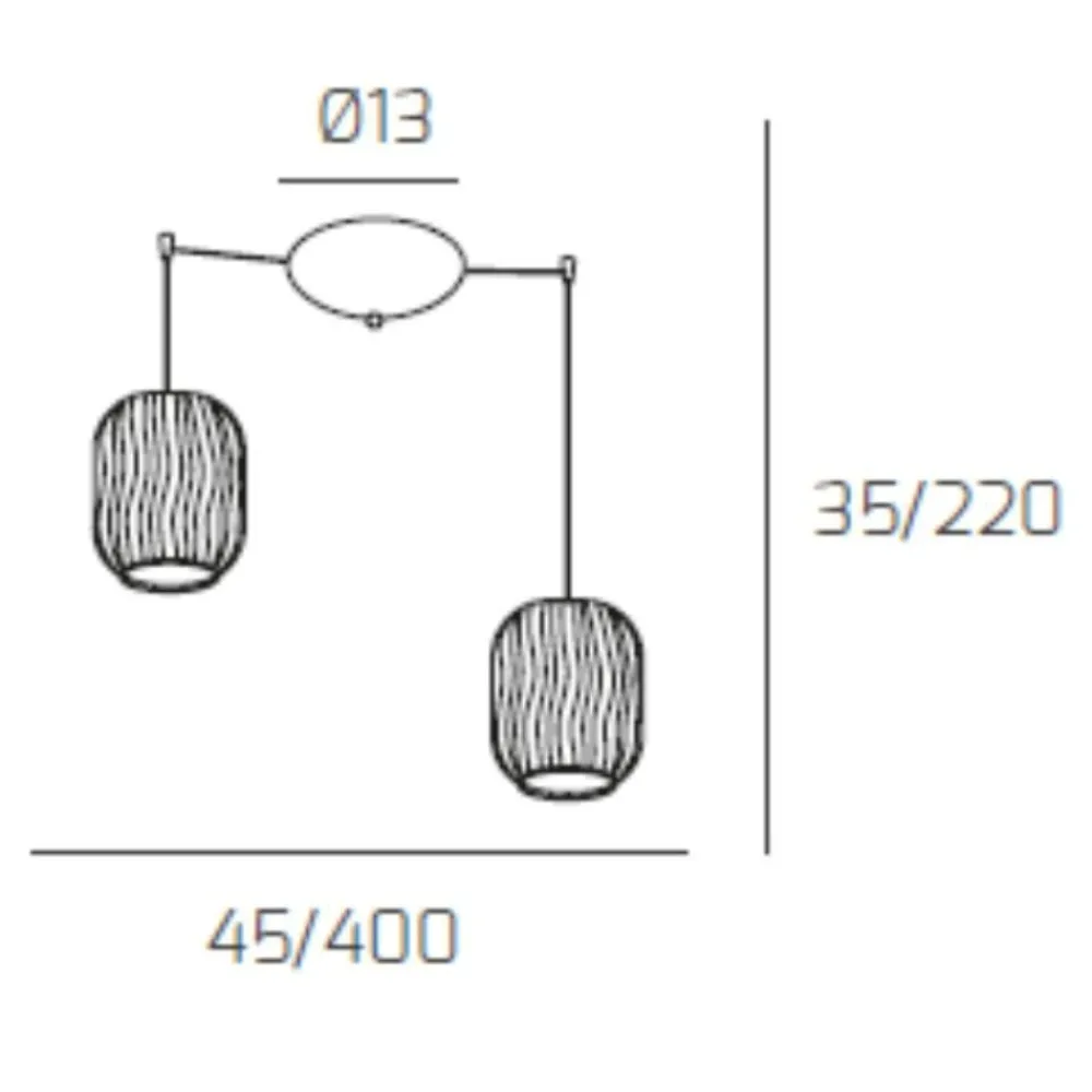 Lampadari Cucina-Top Light Toplight lampadario per isola cucina moderno vetri verdi