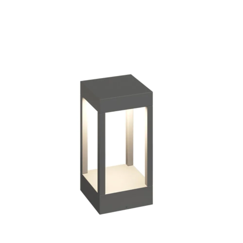 Lampioni Da Giardino-Top Light lampioncino da giardino monaco antracite led 10w 3000k ip54