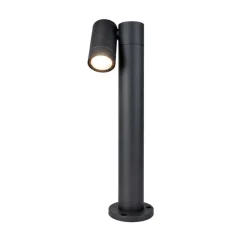 Lampioni Da Giardino-Top Light lampioncino da giardino oslo luce orientabile gu10 antracite ip65