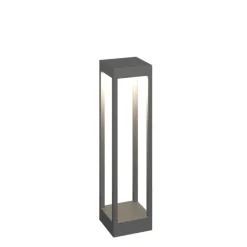 Lampioni Da Giardino-Top Light lampione da esterno monaco antracite moderno led 10w 3000k
