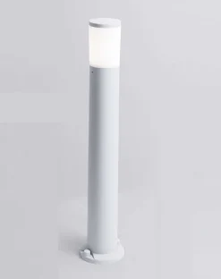 Lampioni Da Giardino-Top Light lampione loano bianco da giardino moderno anti corrosione
