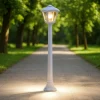 Lampioni Da Giardino-Top Light lerici lampione da giardino anti corrosione lanterna grigia