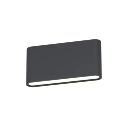 Applique Da Esterno-Top Light lima applique per esterno antracite led 10w cct