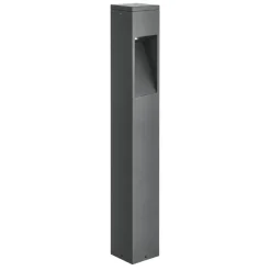 Lampioni Da Giardino-Top Light lisbona lampione da giardino moderno antracite led 12w 3000k ip65