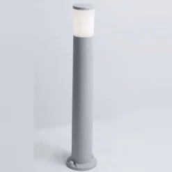 Lampioni Da Giardino-Top Light loano lampione grigio per giardino moderno anti corrosione