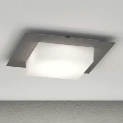 Plafoniere Da Esterno-Top Light miami plafoniera da esterno quadrata antracite moderna