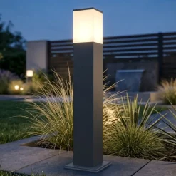 Lampioni Da Giardino-Top Light nizza lampione antracite da giardino