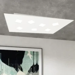 Lampadari Moderni-Top Light Toplight note lampadario bianco moderno particolare per ufficio