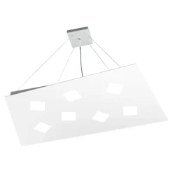 Lampadari Moderni-Top Light note lampadario bianco per soggiorno moderno