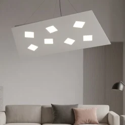 Lampadari Moderni-Top Light note lampadario grigiodesign moderno