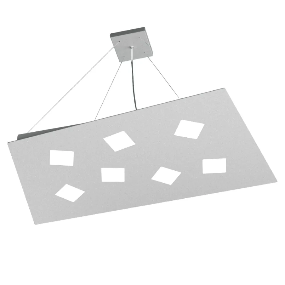 Lampadari Moderni-Top Light note lampadario grigiodesign moderno