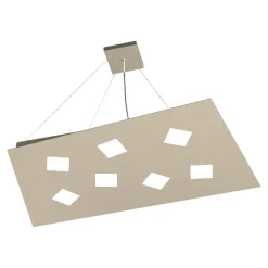 Lampadari Moderni-Top Light note lampadario led sabbia design moderno
