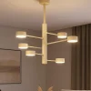 Lampadari Moderni-Top Light octopus lampadario 6 luci sabbia moderno orientabile per soggiorno