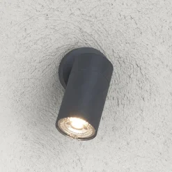 Faretti Da Esterno-Top Light oslo faretto da esterno antracite luce orientabile ip65