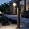 Lampioni Da Giardino-Top Light oslo lampione da giardino antracite luce orientabile ip65