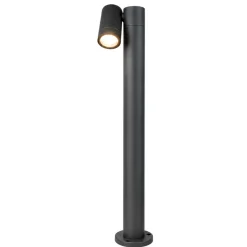 Lampioni Da Giardino-Top Light oslo lampione da giardino antracite luce orientabile ip65
