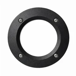 Segnapasso Led-Top Light parma segnapasso da esterno incasso parete rotondo nero anti corrosione