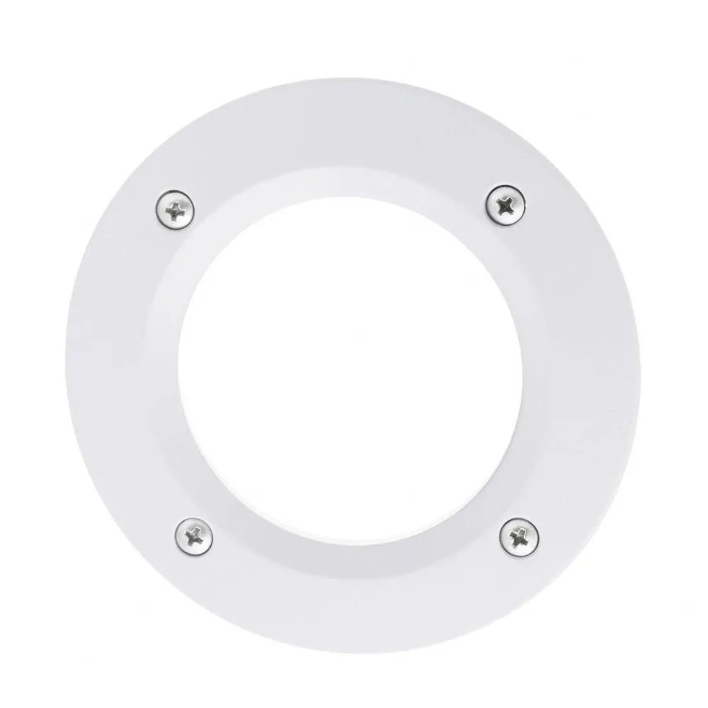 Segnapasso Led-Top Light parma segnapasso da incasso parete per esterno bianco rotondo anti corrosione ip66