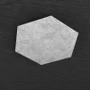 Accessori-Top Light placca decorativa metallo foglia argento per plafoniera hexagon