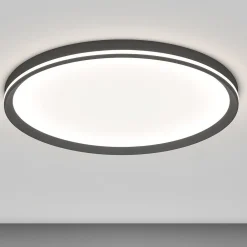 Plafoniere Moderne-Top Light plafoniera da cucina moderna area bianca rotonda led 55w cct