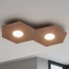 Plafoniere Moderne-Top Light Toplight plafoniera moderna foglia rame