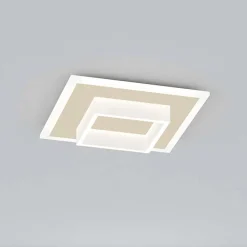 Plafoniere Moderne-Top Light plafoniera moderna wish per cucina led 29w cct sabbia