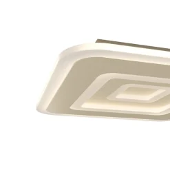 Plafoniere Moderne-Top Light plafoniera moderna zoom sabbia quadrata led cct