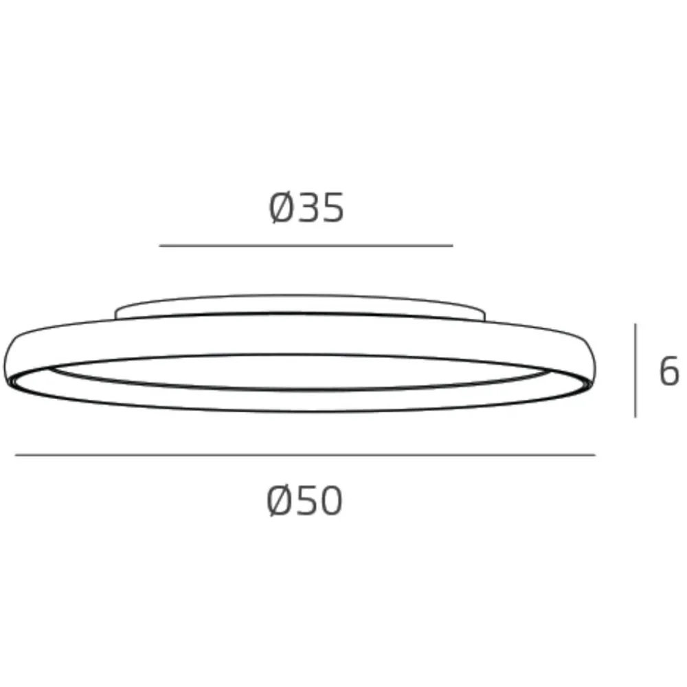 Plafoniere Moderne-Top Light plafoniera plana nera led 44w cct biemissione per cucina moderna