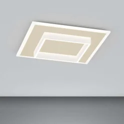 Plafoniere Moderne-Top Light plafoniera wish sabbia design quadrato per cucina led cct