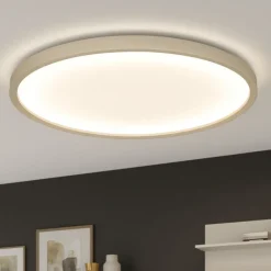 Plafoniere Moderne-Top Light plana sabbia plafoniera moderna led 55w cct biemissione rotonda