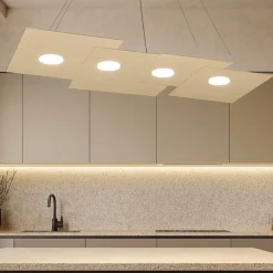 Lampadari Cucina-Top Light Toplight plate lampadario sabbia per cucina moderna