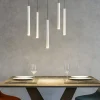 Lampadari Moderni-Top Light round tube lampadario cilindri bianchi per salotto
