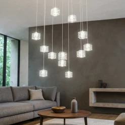 Lampadari Moderni-Top Light rubik lampadario moderno per salotto