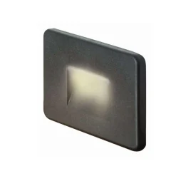 Segnapasso Led-Top Light segnapasso da esterno intro antracite per incasso parete led cct