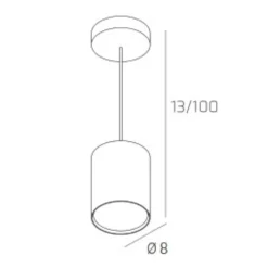 Lampade A Sospensione-Top Light shape lampada a sospensione per isola led gx53 metallo grigio