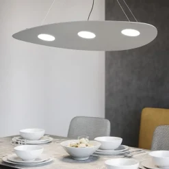 Lampadari Moderni-Top Light Toplight shape lampadario moderno grigio