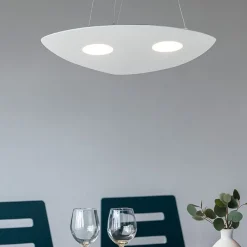 Lampadari Cucina-Top Light Toplight shape lampadario per cucina moderna bianco