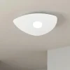 Plafoniere Moderne-Top Light shape plafoniera bianca design moderna