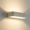 Applique Da Parete-Top Light smart applique led rettangolare sabbia 20w cct moderna