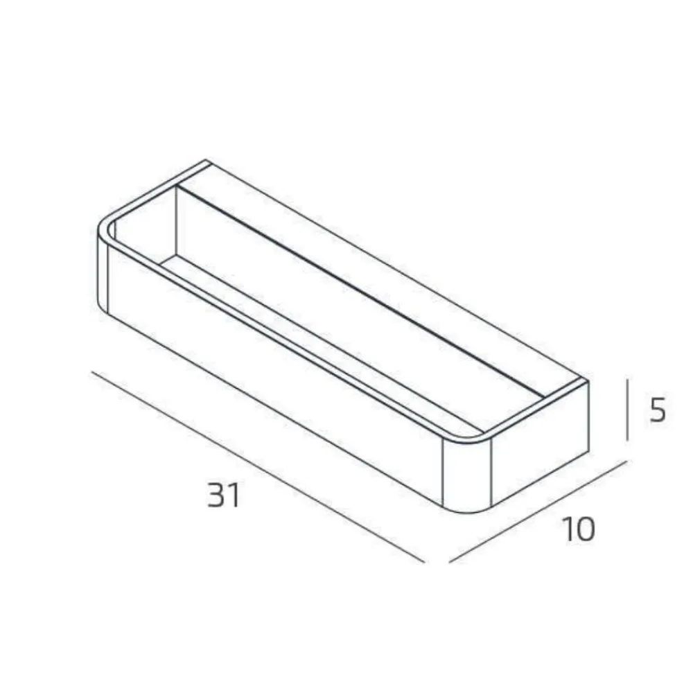 Applique Da Parete-Top Light smart applique sabbia da parete soggiorno led 31w cct biemissione