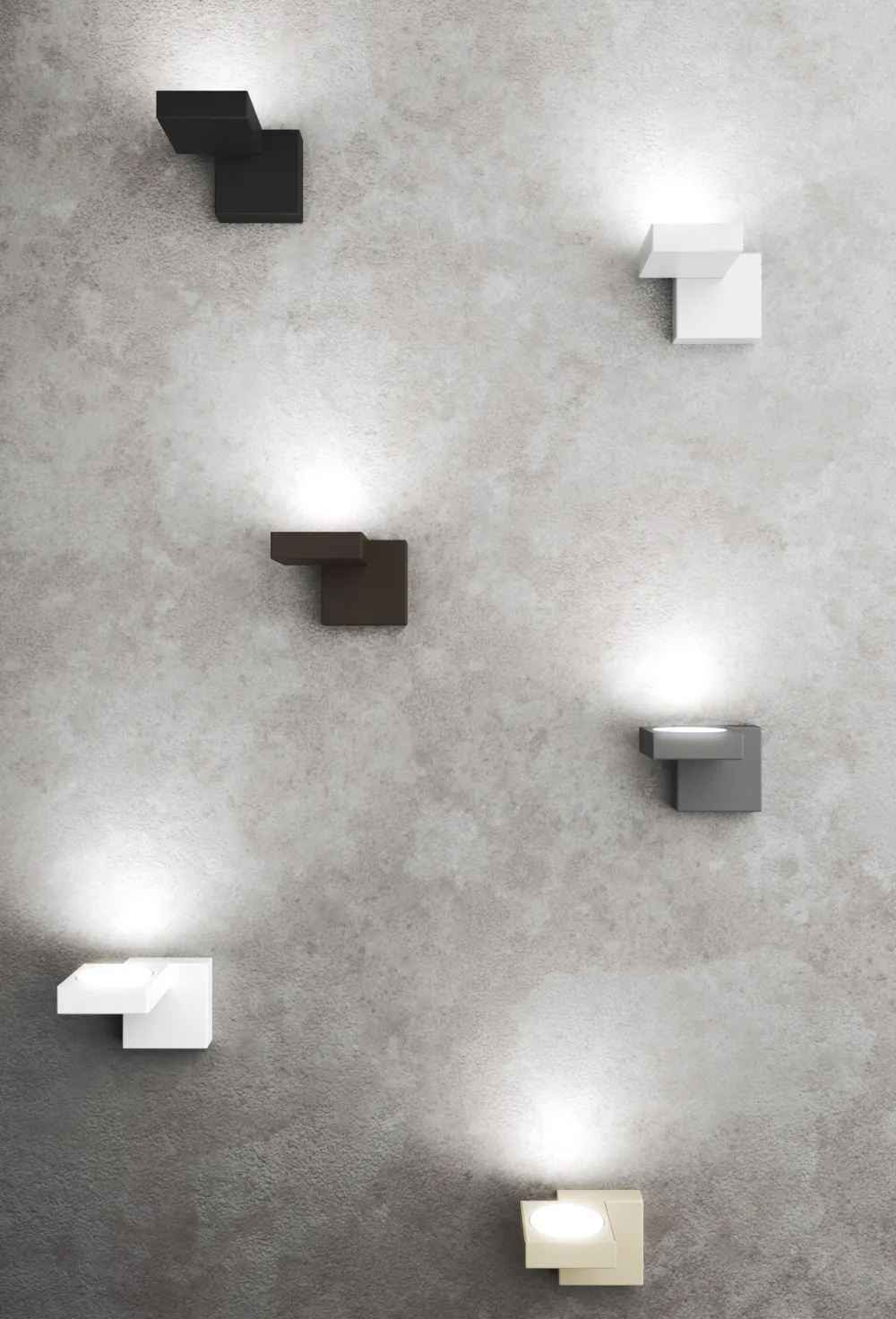 Applique Da Parete-Top Light Toplight up applique da parete assemblabile sabbia moderna