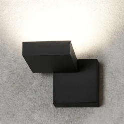 Applique Da Parete-Top Light Toplight up applique lampada da parete marrone moderna
