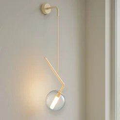 Applique Da Parete-Top Light v line applique moderna sabbia luce pendente blu