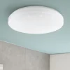 Plafoniere Moderne-Eglo Totari z plafoniera smart 38 cm efetto cristalli led 2700k a 6500k