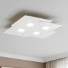 Plafoniere Moderne-Ideal Lux Totem pl4 plafoniera moderna bianca