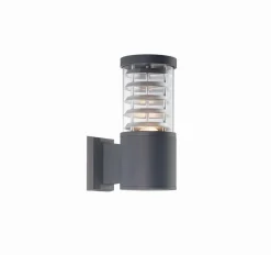 Applique Da Esterno-Ideal Lux Tronco ap1 applique nero per esterno ip44