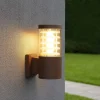 Applique Da Esterno-Ideal Lux Tronco ap1 applique da esterno marrone ip44 e27